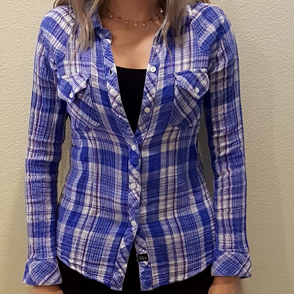 RAILS Plaid Shirt X-SMALL